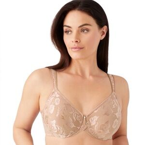 NWT Wacoal Awareness Seamless Underwire Bra Nude 32G